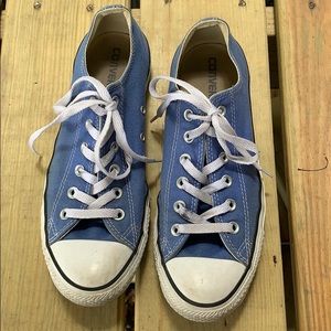 Blueish Purple Converse All Stars